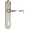 Dverové kovanie COBRA GIUSSY (IN), kľučka-kľučka, Otvor pre obyčajný kľúč BB, COBRA IN (nerez), 90 mm