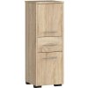 KÚPEĽŇOVÁ SKRINKA FIN STĹP 30 2D 1SZ 85cm PK DUB SONOMA