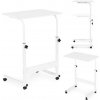 Biely mobilný stolík s nastavením výšky, Multi__TH-LD-5