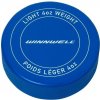 Winnwell Hokejový puk modrý JR odľahčený s logom LEN modrá (VÝPREDAJ)