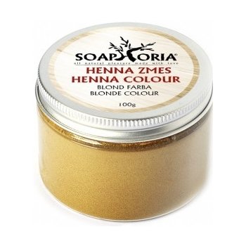 Soaphoria Bylinná farbiaca zmes na vlasy z henny - blond 100 g