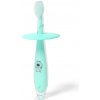 Babyono Bezpečnostná zubná kefka +12m Farba: Tyrkysový