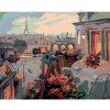 Diamondi Diamantové maľovanie - PARÍŽ Z BALKÓNA Rámovanie: vypnuté plátno na rám, Rozmer: 40x50 cm