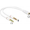 Delock 65585 redukcia 3.5 Jack-2 x 3.5 Jack Headset
