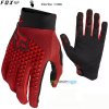 Fox Defend glove red, červená, S