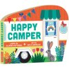 Happy Camper Shaped Board Book (Mudpuppy)