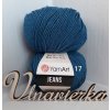 YarnArt Jeans 17 tmavšá modrá na sklade