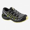 Salomon XA Pro 3D CSWP J 411241 gargoyle/black/charlock dětské nízké nepromokavé boty 32 EUR