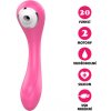 Vakuový vibrátor USB Sensual Suction Vibe růžový