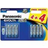 Batérie Panasonic Evolta Ultimate Energy AAA LR03 8 ks balenie