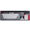 Marvo KB005 KB005 US, klávesnice US, klasická, drátová (USB), černo-červená