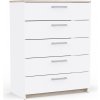 Wilsondo Komoda Watson 5 - biela