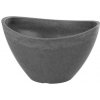 Strend Pro Stone Kvetináč 20,5x14,5 cm, sivý, efekt kameňa