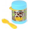 Skip Hop Zoo Termoska na jedlo s lyžičko/vidličkou Žirafa 0,325 l
