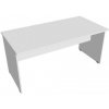 HOBIS Rokovací stôl Gate, 160x75,5x80 cm, biely/biela