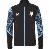 Detská predzápasová bunda CASTORE, SLAVIA PRAGUE PRE MATCH JACKET JR Čierna,Svetlomodrá,Biela M