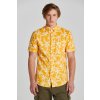 KOŠEĽA GANT REG COTTON LINEN PALM SS SHIRT MEDAL YELLOW