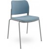LD SEATING Konferenčná stolička DUO,DU-03-N2, sivá kostra, celočalúnená