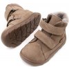 Froddo DETSKÉ BAREFOOT ZIMNÉ TOPÁNKY FRODDO ZERU TEX FURRY BEIGE