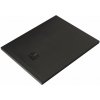 Kludi Terra Sprchová vanička 90x70 cm, matná čierna 08DW0439