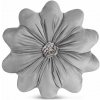 EUROFIRANY vankúš FLORES 5 STRIEBORNÁ 40 cm