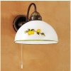 Kolarz | Kolarz 731.61.126 - Nástenná lampa NONNA 1xE27/75W/230V citróny | KL0398