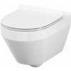 Súprava WC misa Cersanit Crea K114-015, WC dosky Cersanit Crea K98-0177