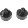 Arrma krytka tlmiča hliník, čierna (2) (ARA330768)