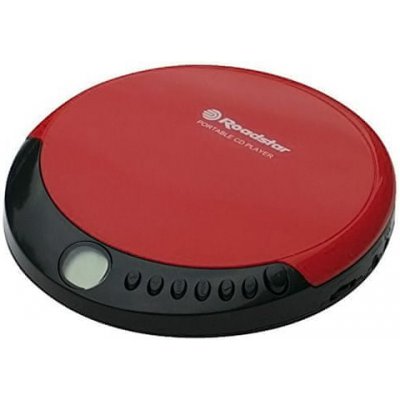 Roadstar CD prehrávač , PCD-435CD, CD/CD-R/CD-RW, červený