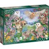 FALCON Puzzle Sovy v lese 1000 dielikov