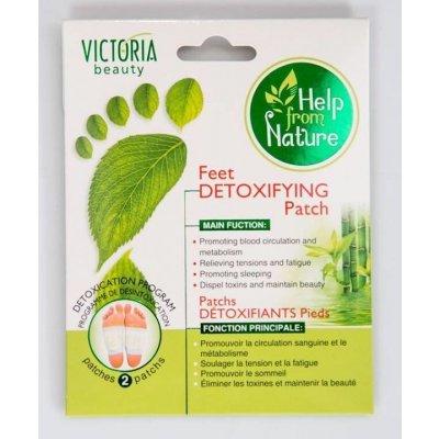Victoria Beauty Detoxikačné náplaste na nohy 1pár