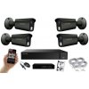 MS AI IP 4 kamerový set so switchom 5 Mpix GTube (6373K4B) (Monitorrs Security)