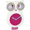 TFA 60.3052.02 LUCY - Detské nástenné kyvadlové hodiny s motívom sovy