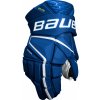 Hokejové rukavice Bauer Vapor Hyperlite Blue Junior 11 palcov