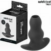 Addicted toys hollow anal plug silicone size l 11.1 cm