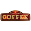 FOREVER LIGHT RETRO METAL SIGN LED dekorácia COFFEE FLR-02 (RTV100462)