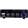 Zvukový zosilňovač Blitzwolf AS-22, 45 W, Bluetooth 5.0, USB + diaľkové ovládanie (čierny) AS-22