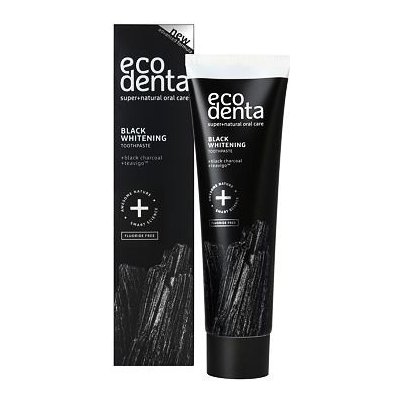 Ecodenta Toothpaste Black Whitening zubní pasta pro dokonale bílé zuby 100 ml