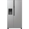 GJE Gorenje NRR9185ESXL Americká chladnička Voľne stojaci 550 L E Strieborná