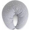 CEBA Vankúš na dojčenie HUGGY Basic Grey Stars