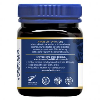 Manuka Health New Zealand MGO 400 + 250 g