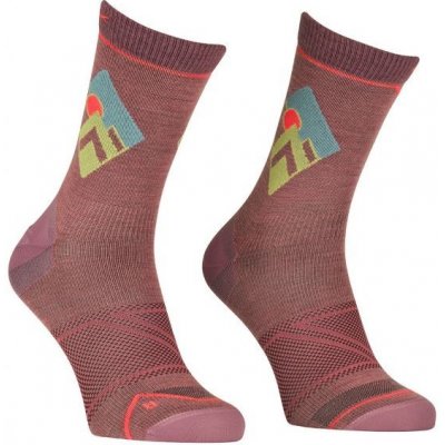 Ortovox ponožky Alpine Light Comp Mid Socks W wild rose Velikost: 39-41