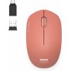 PORT CONNECT bezdrôtová myš USB-A/USB-C, tehlová (900542)