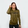 GymBeam Dámska Mikina Athlete Military Green - XXL