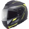 Výklopná helma Schuberth C5 Omega černá/žlutá 3XL 65