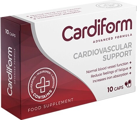 Cardiform kapsle 30 kapsúl