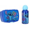 Láhev a svačinový box Stitch modré