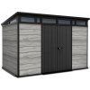 Záhradný domček na náradie PENTHOUSE 11x7 STORM Keter, sivý