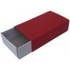 Krabička na makrónky 160x90x45mm FAREBNÁ pár Červená