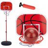 APTEL Basketbalový kôš, sada so stojanom a loptou AG794A